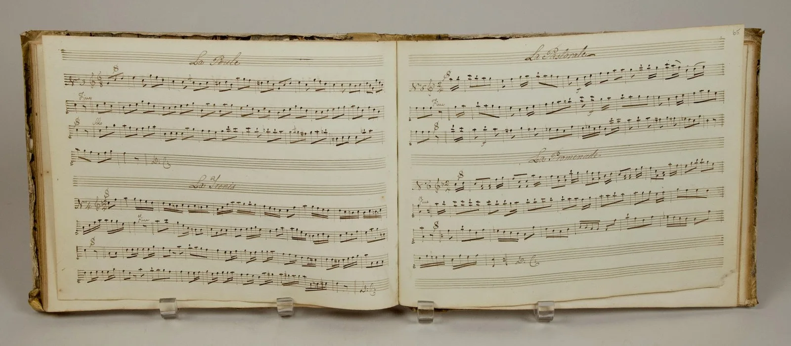 VOCAL MUSIC 19th Century / Musical manuscript containing operatic arias Signed, изображение 2