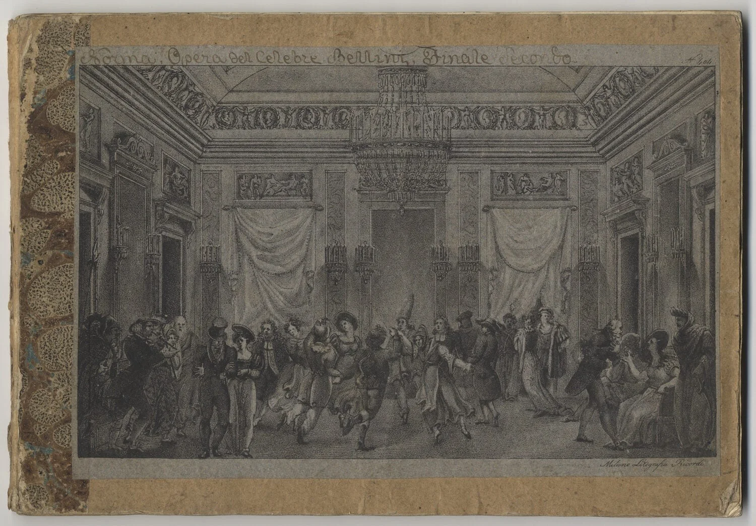 Vincenzo BELLINI / Norma Opera del Celebre Bellini Finale Secondo Manuscript, изображение 2