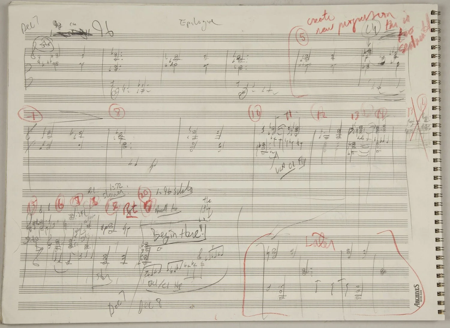 Richard b 1956 DANIELPOUR / Pastime song cycle for baritone and orchestra Signed, изображение 3