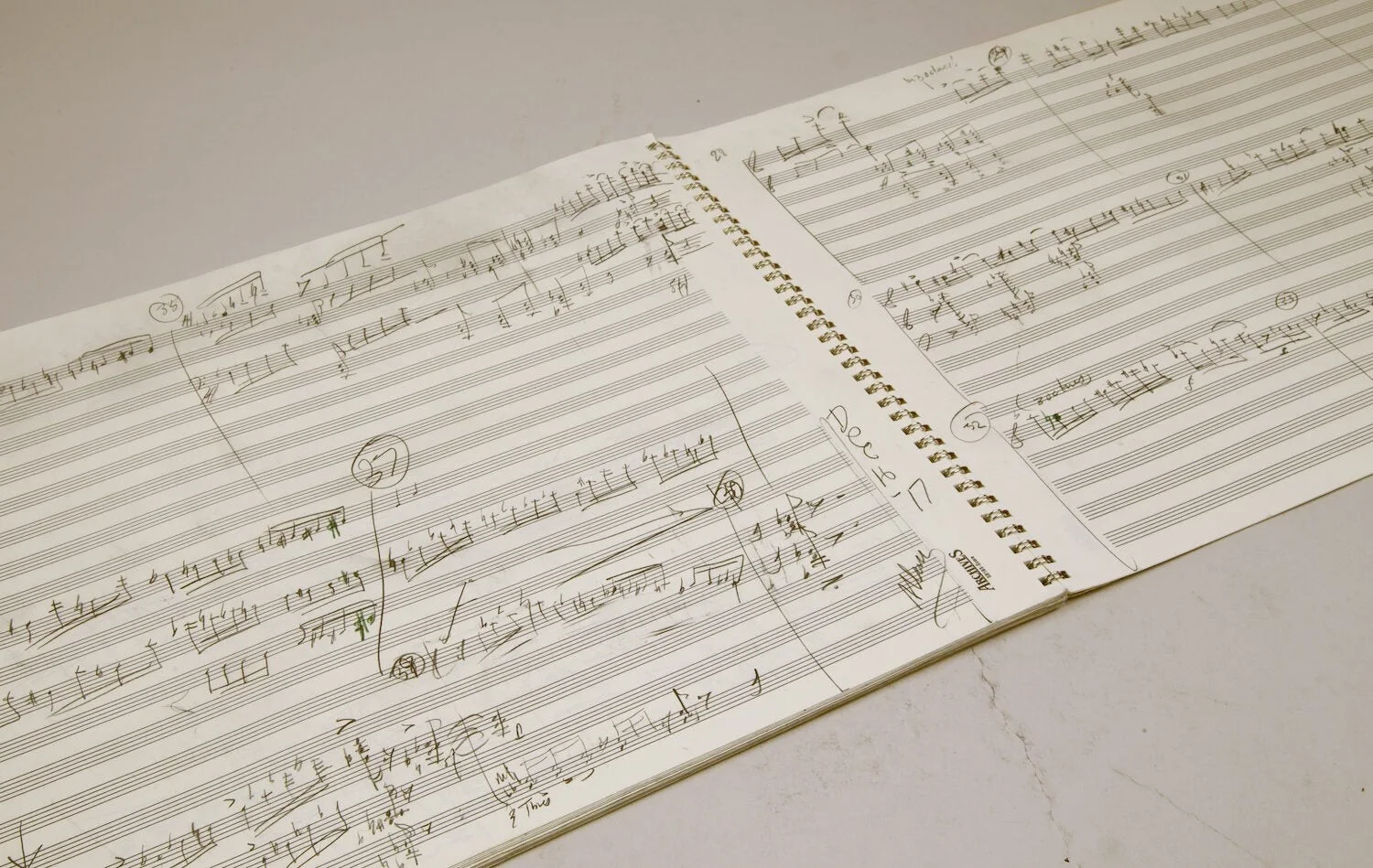 Richard b 1956 DANIELPOUR / Pastime song cycle for baritone and orchestra Signed, изображение 4