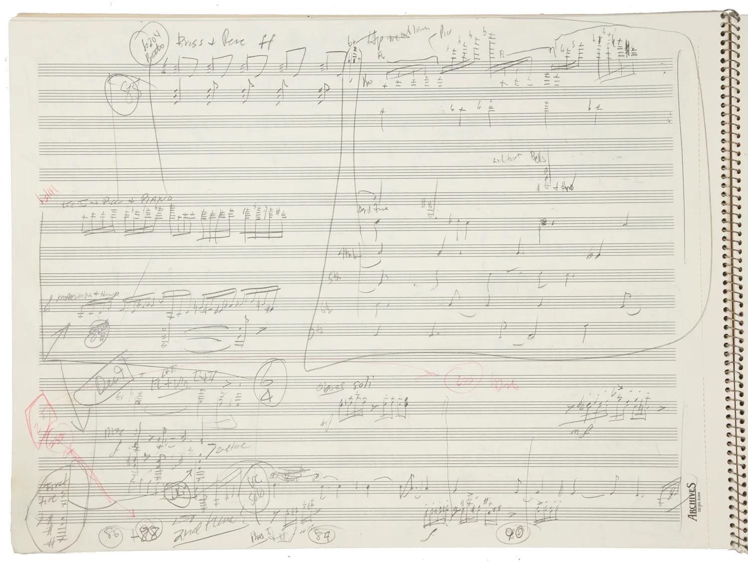 Richard b 1956 DANIELPOUR / Concerto for Cello and Orchestra Signed 1993, image 2