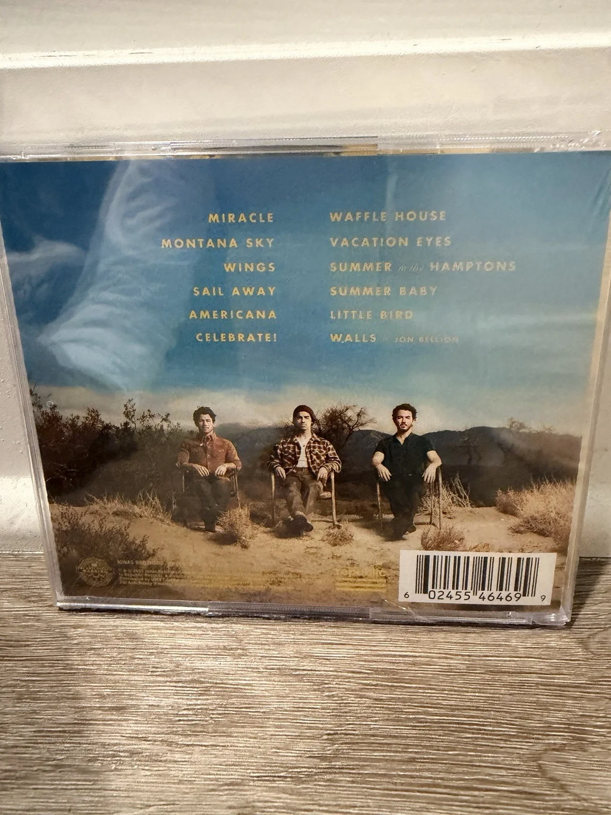 Jonas Brothers Signed CD The Album Autographed Nick Joe Kevin Full Band, image 2