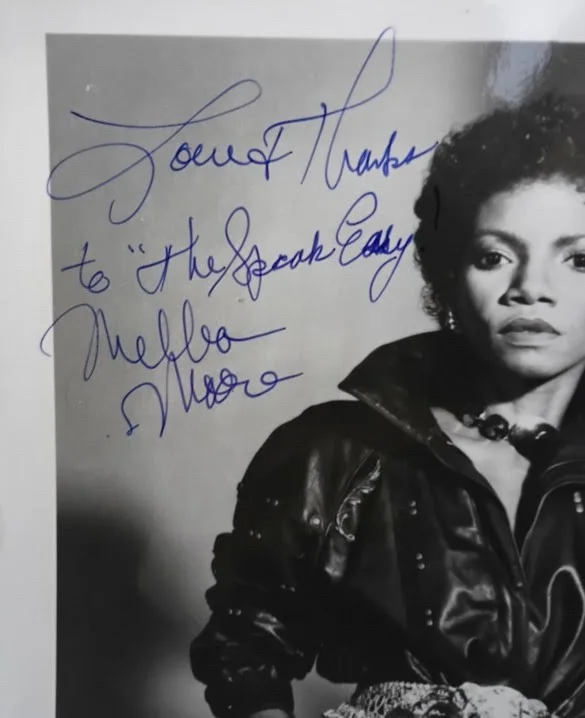 Signed 8x10 inch Press Photo of Melba Moore Lean on Me Purlie Les Miserables, image 2