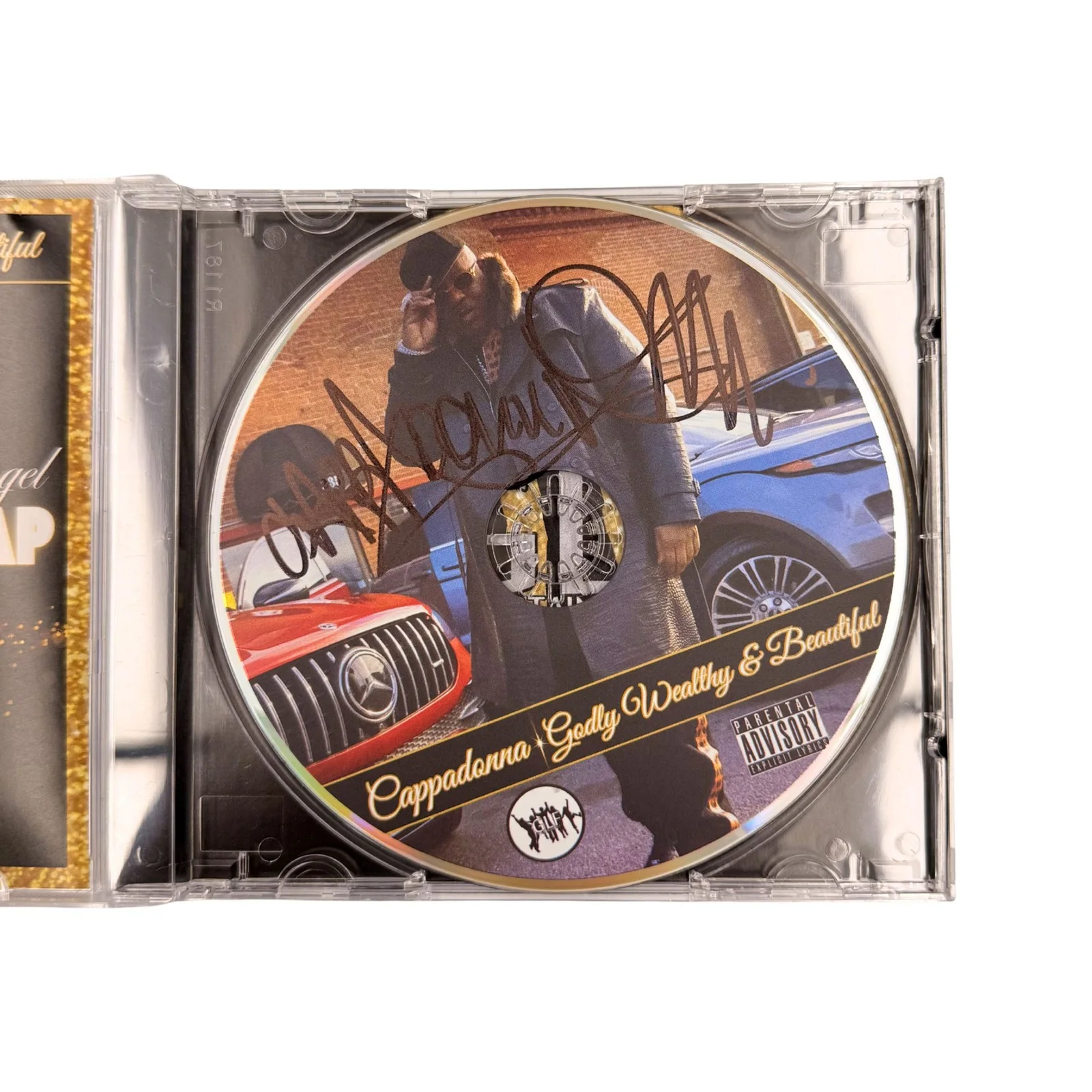 Cappadonna Signed "Godly, Wealthy, & Beautiful" CD, image 2