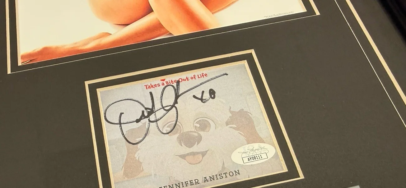Jennifer Aniston Signed Autographed Cut Framed 8x10 Photo Jsa Authentic, image 3