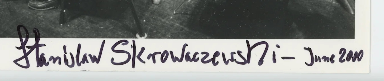 Stanislaw Skrowaczewski Composer Autographed Signed 8x10 Photo AMCo COA 27210, изображение 2