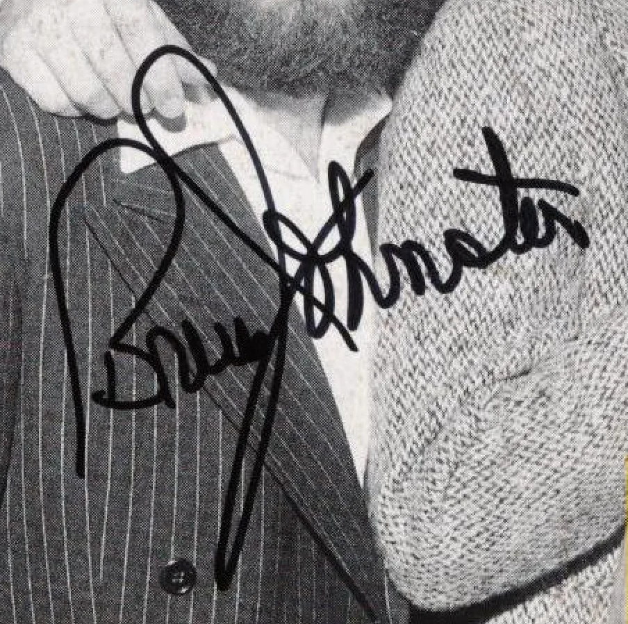 Bruce Johnston Beach Boys Autographed Record Collector Magazine AMCo COA 25676, image 2