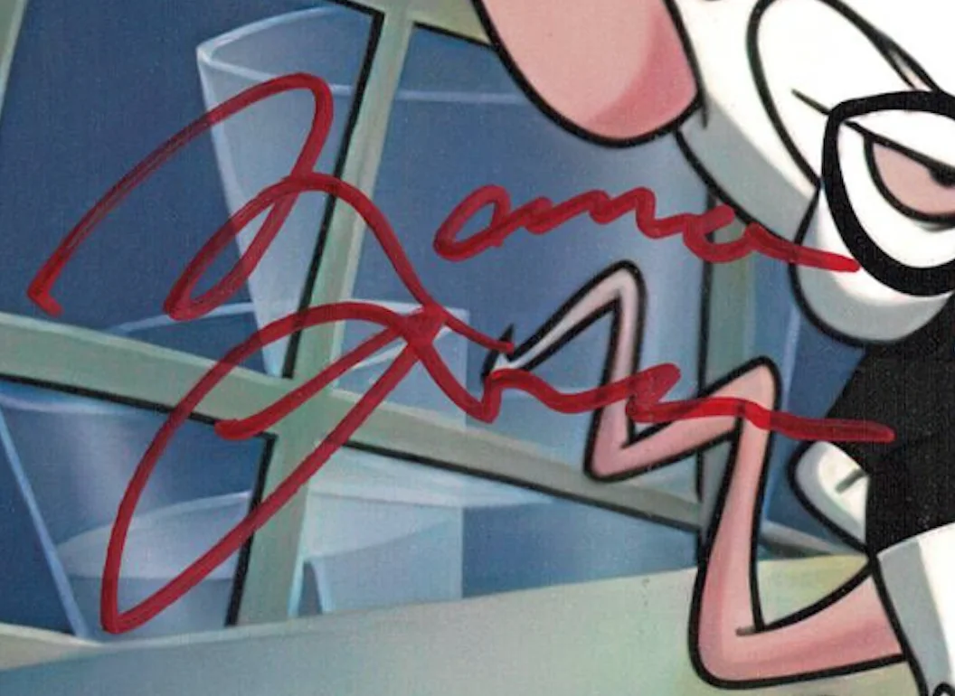Cast — Pinky & The Brain dual signed autographed 8x10 photo JSA COA 22954, изображение 2