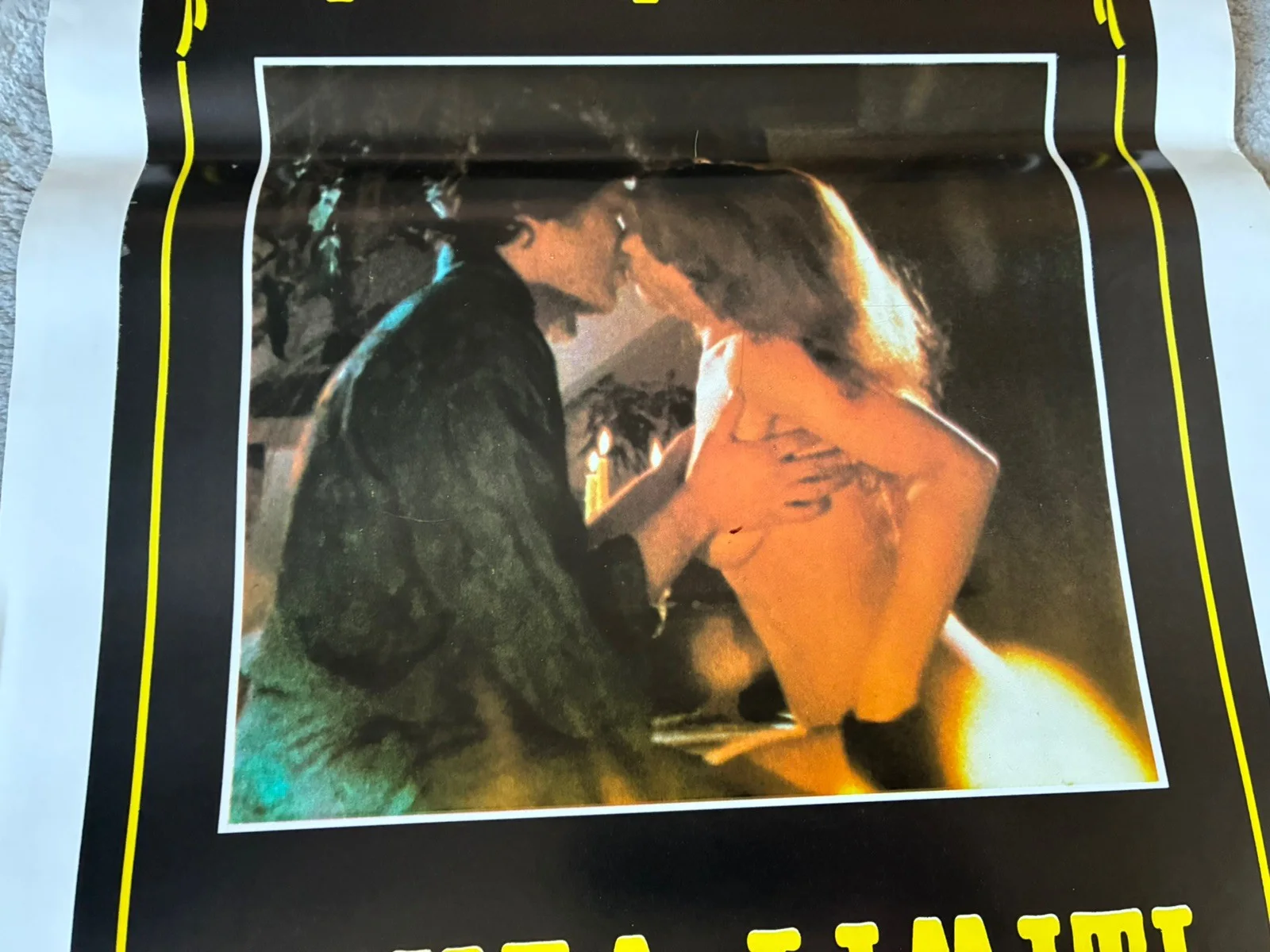 Original Vintage Italian Adult Film Poster - when pleasure is without limits ￼, изображение 4