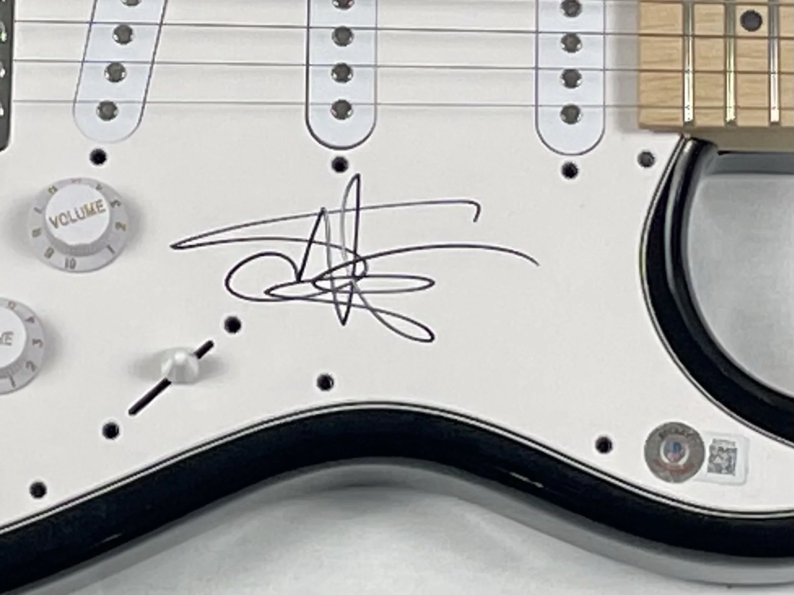 Sammy Hagar Signed Autograph Electric Guitar Van Halen Singer Beckett COA, изображение 4