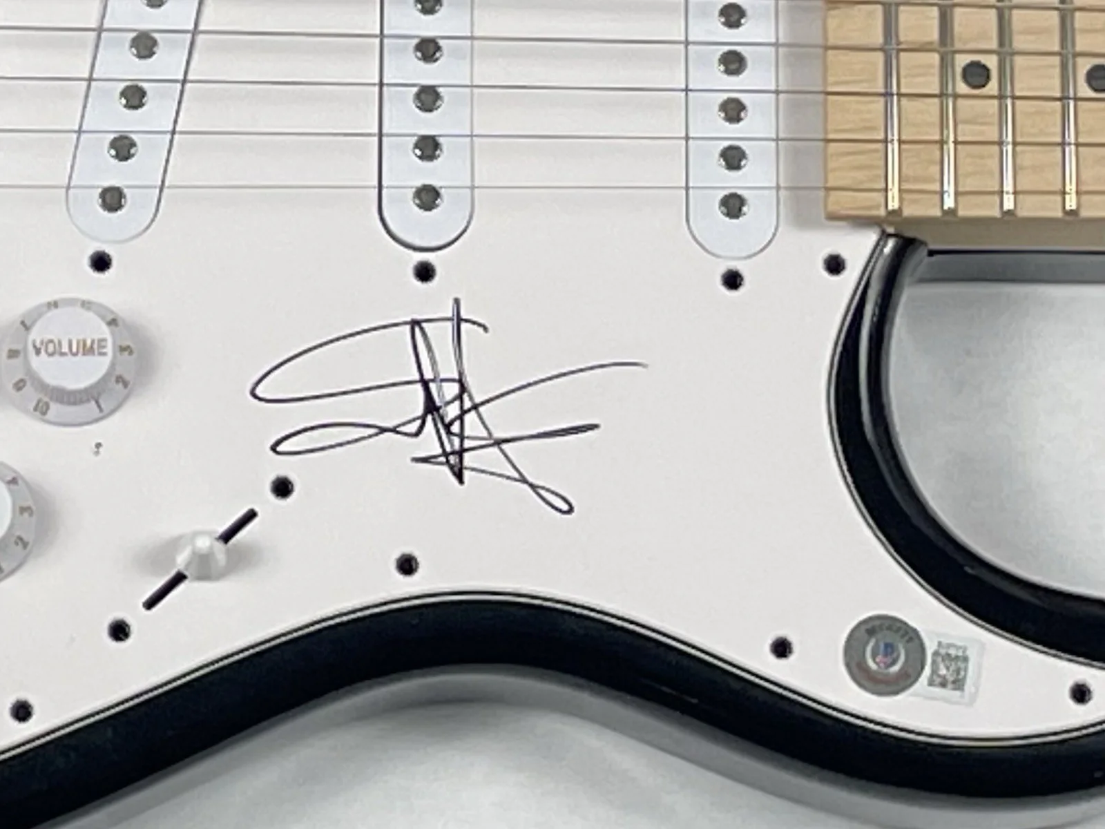 Sammy Hagar Van Halen Signed Autograph Electric Guitar Band Singer Beckett COA, изображение 4
