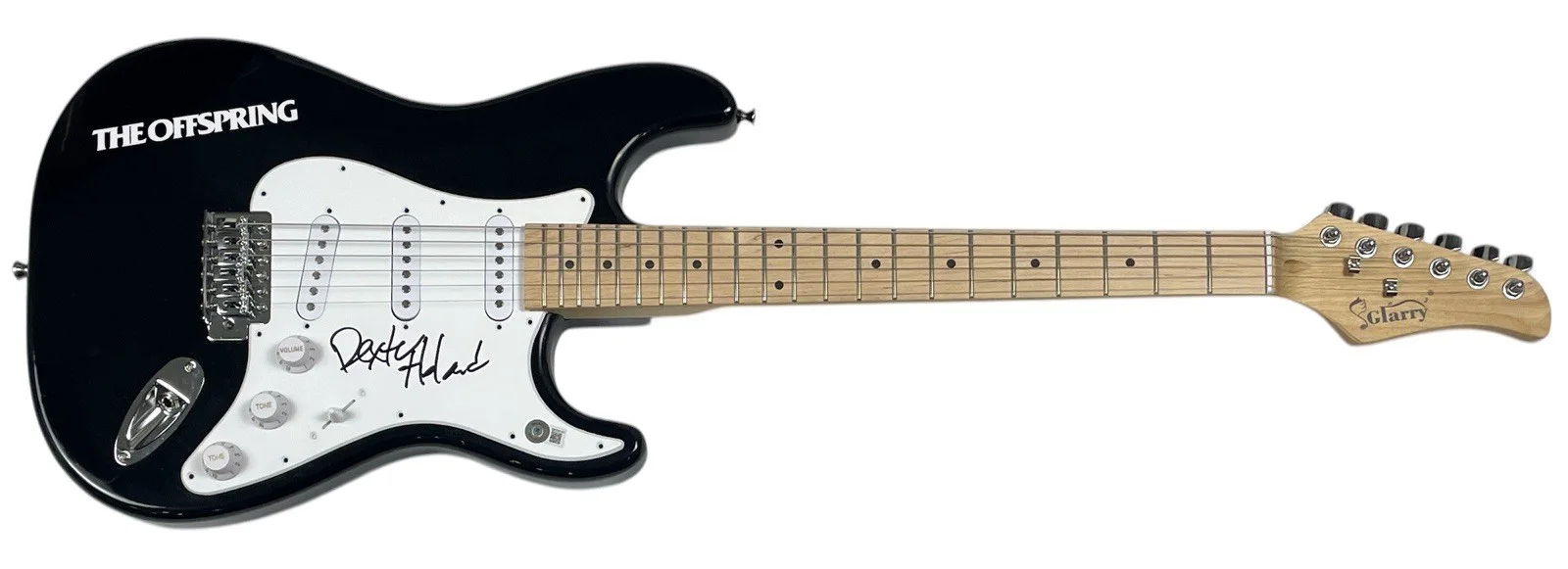 Dexter Holland THE OFFSPRING Signed Autograph Electric Guitar Singer Beckett COA, image 2