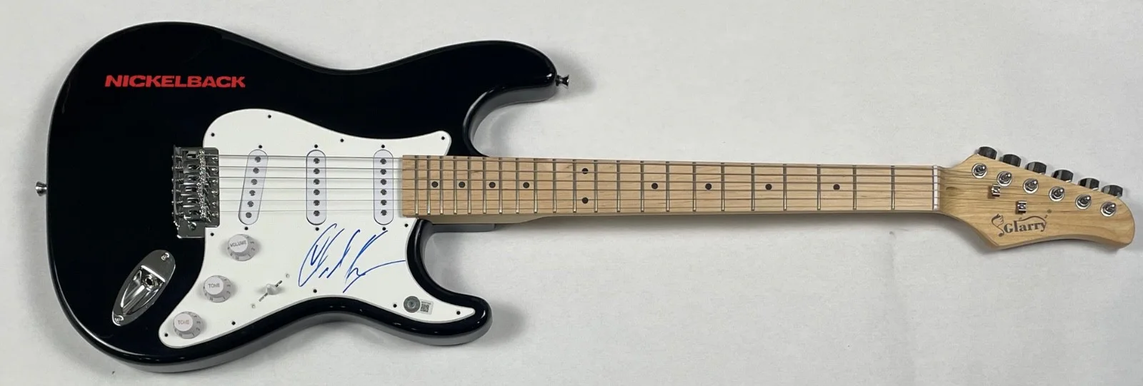 Chad Kroeger NICKELBACK Signed Autograph Electric Guitar Lead Singer Beckett COA, image 3