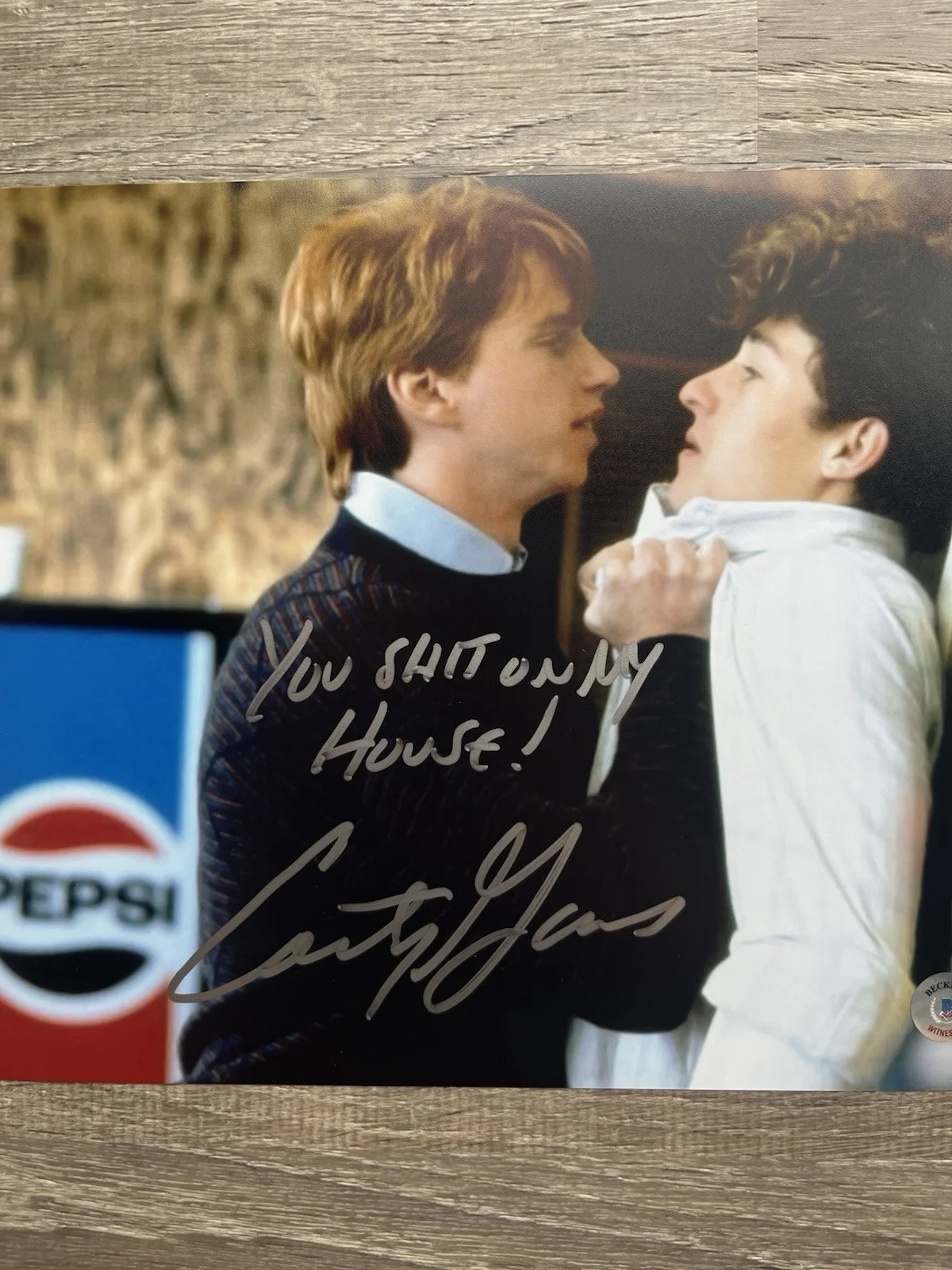 Courtney Gains — Courtney Gains Signed You Can’t Buy Me Love 8x10 Photo Beckett COA, изображение 3