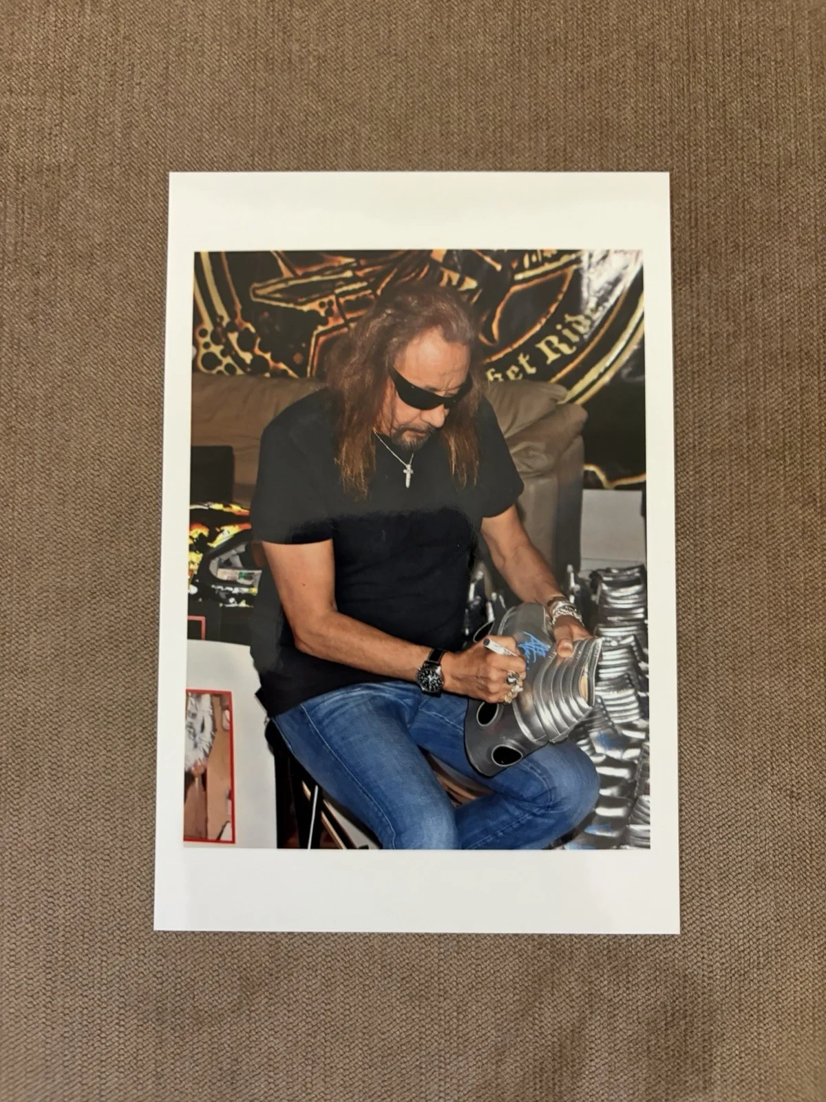 Ace Frehley Signed 8x10 Photo KISS Autograph Glossy Guitar Rock Memorabilia, изображение 4