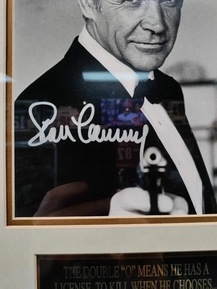 Sean Connery - James Bond Signed Photo, image 2
