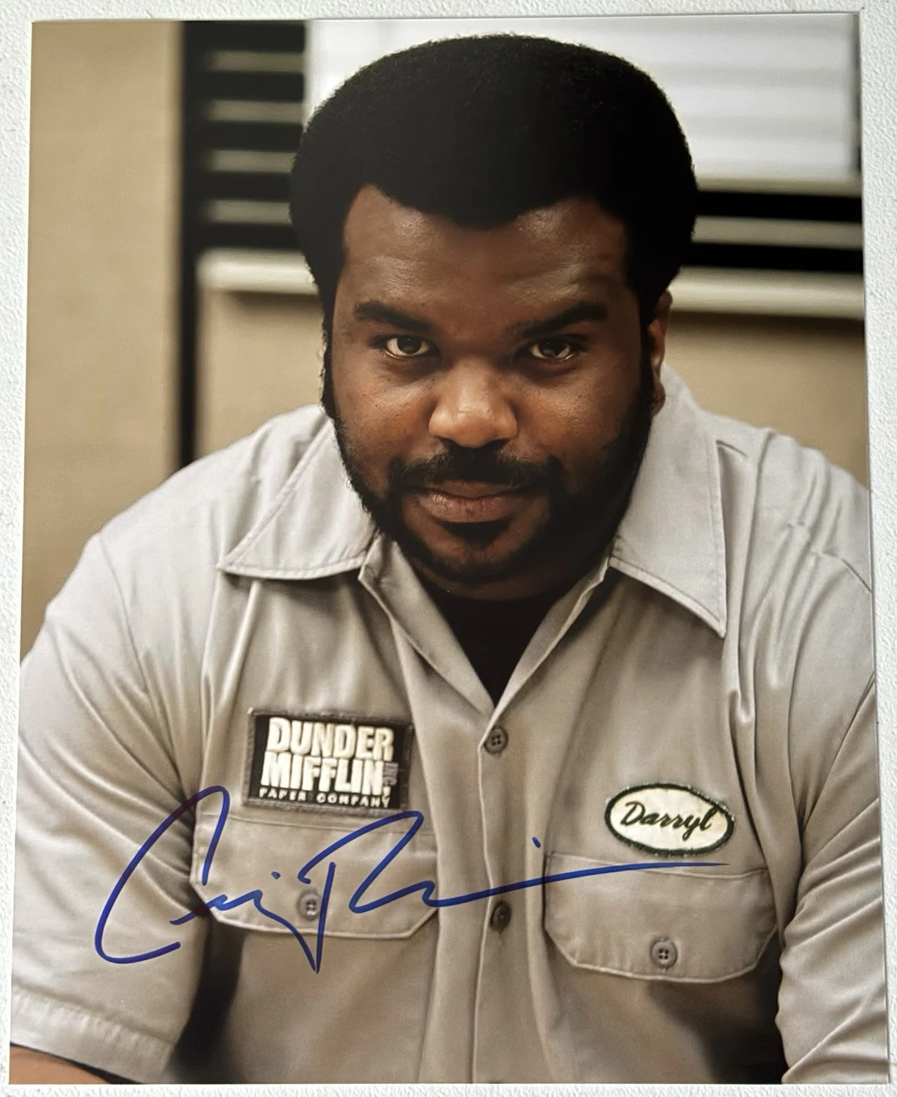 Craig Robinson — Craig Robinson Signed Photo, 8x10 with COA, The Office