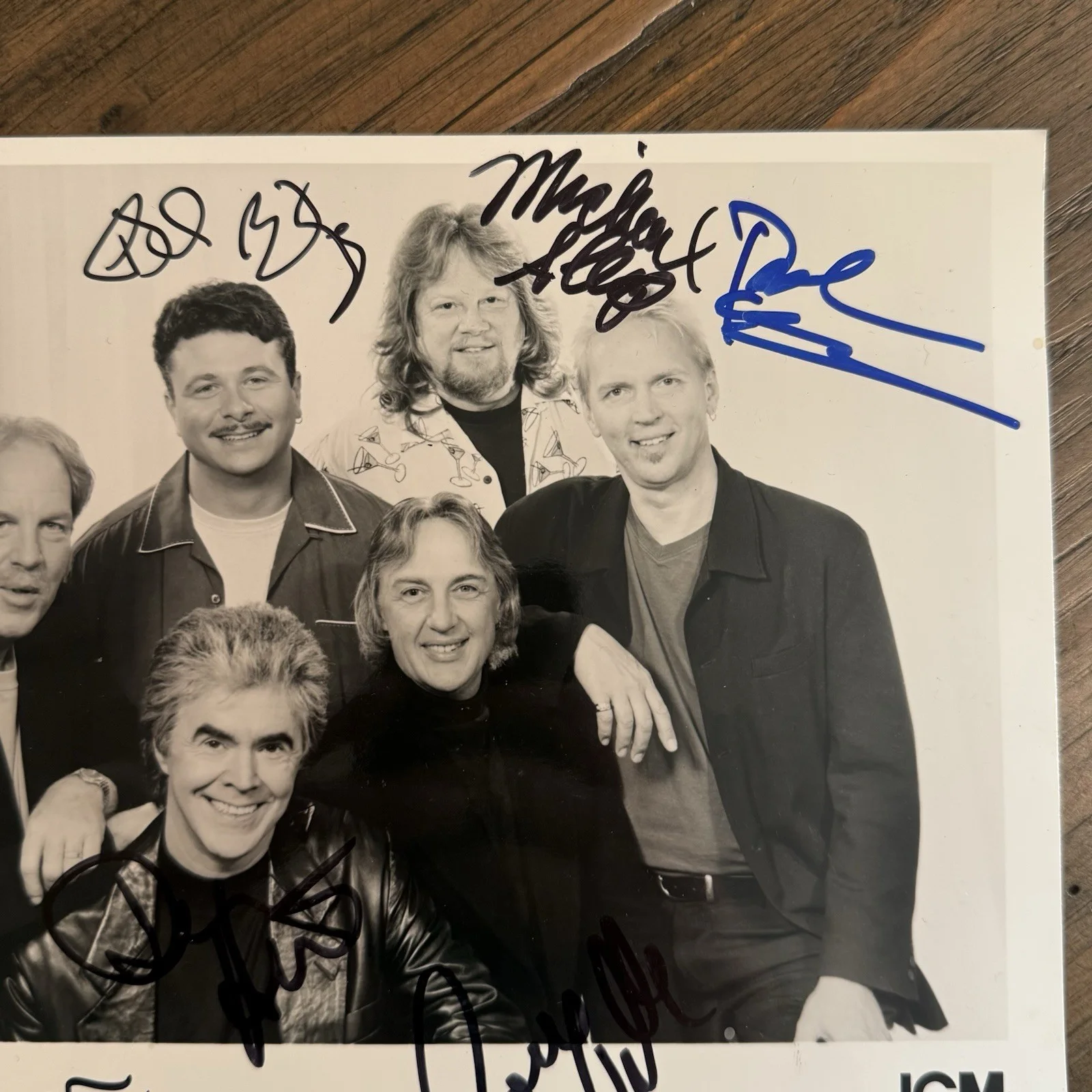 Three Dog Night Signed 8x10 Photo Full Band Autographed Vintage Promo, изображение 3
