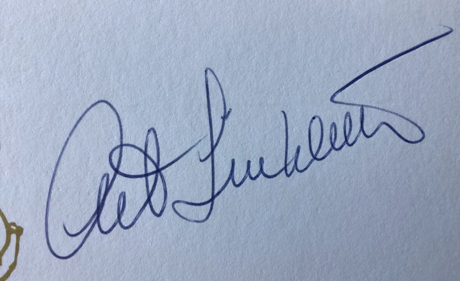 Art Linkletter — TV Show Host ART LINKLETTER Personally Autographed Signed Index Card FreeShip, изображение 2