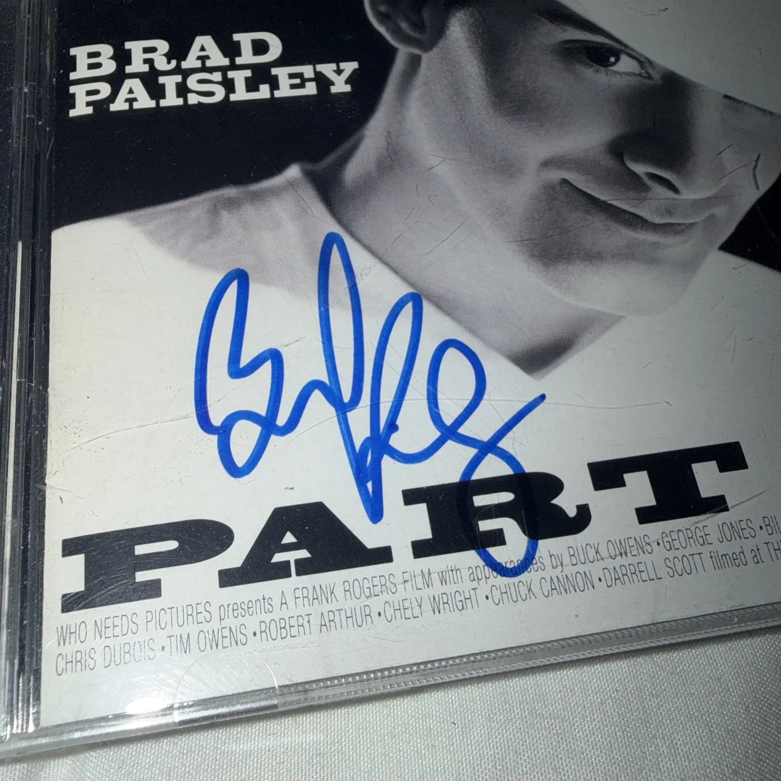 Brad Paisley Autographed / Signed Part II CD, image 2