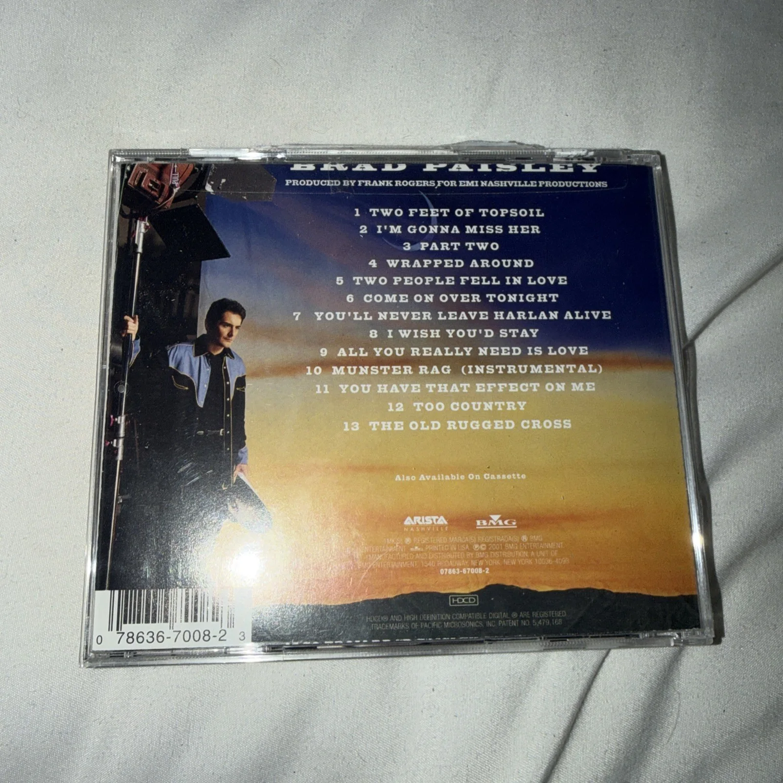 Brad Paisley Autographed / Signed Part II CD, image 3
