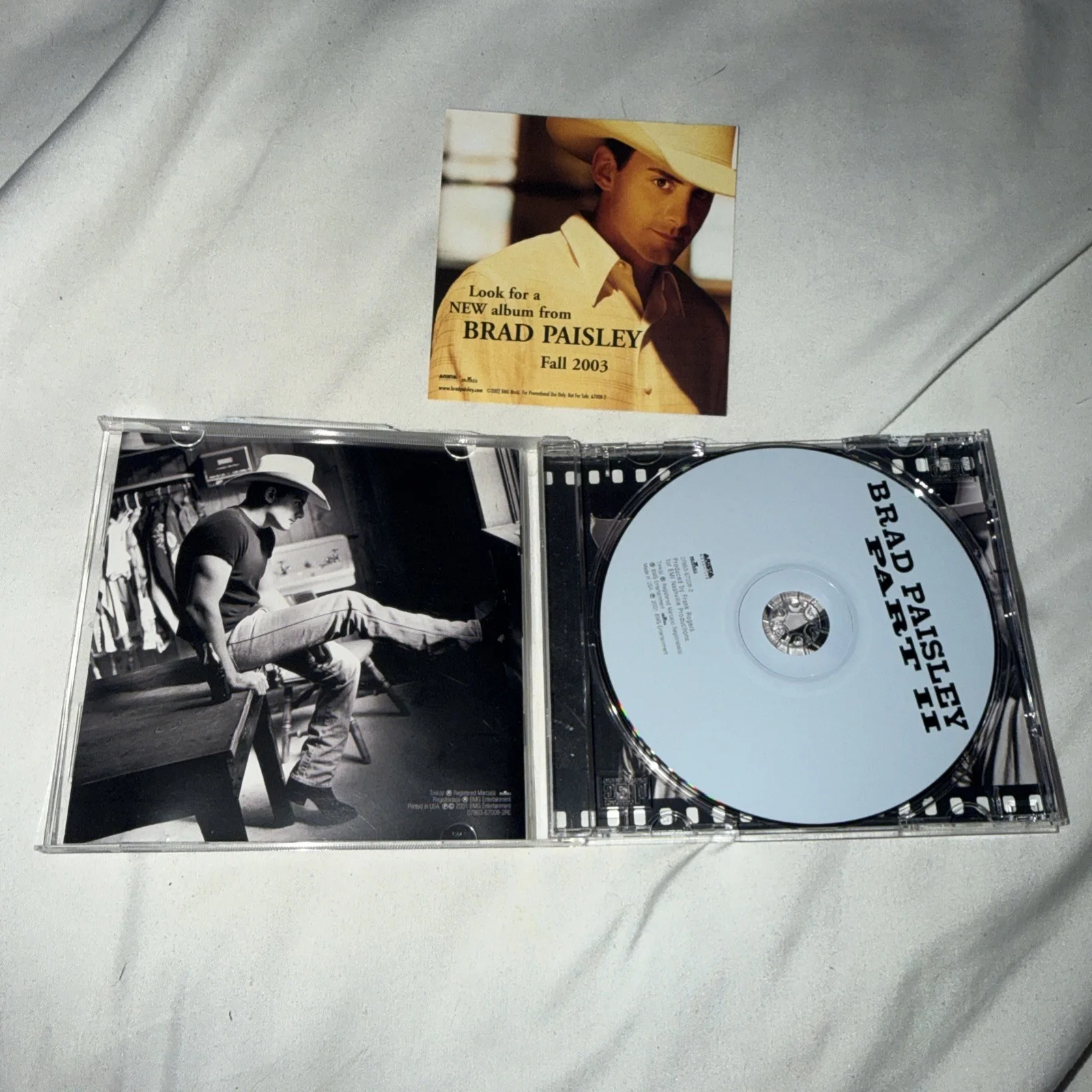 Brad Paisley Autographed / Signed Part II CD, image 4