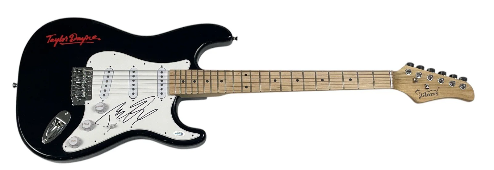 Taylor Dayne Signed Autograph Electric Guitar Tell It To My Heart Singer ACOA, изображение 2