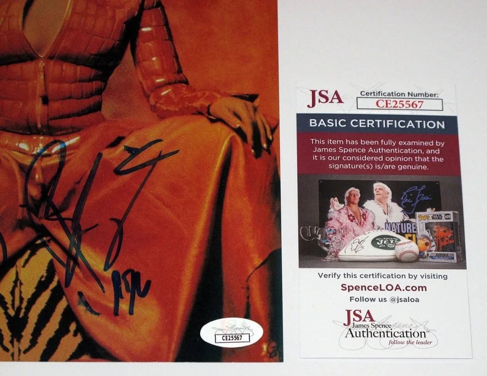 MARY J BLIGE — Mary J. Blige signed Autographed 8x10 Photo SEXY SINGER What's the 411 JSA COA, изображение 3