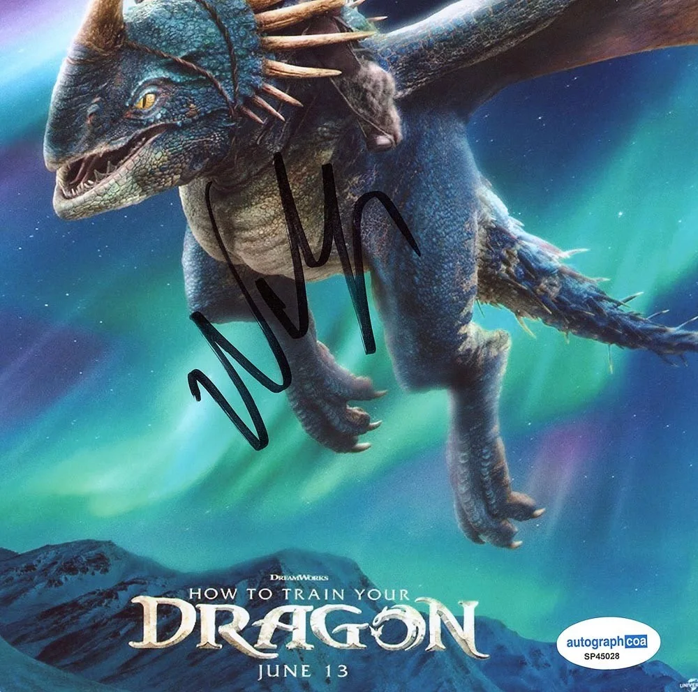 Nico Parker — Nico Parker signed "HOW TO TRAIN YOUR DRAGON" 8x10 Photo EXACT PROOF Astrid ACOA, image 5