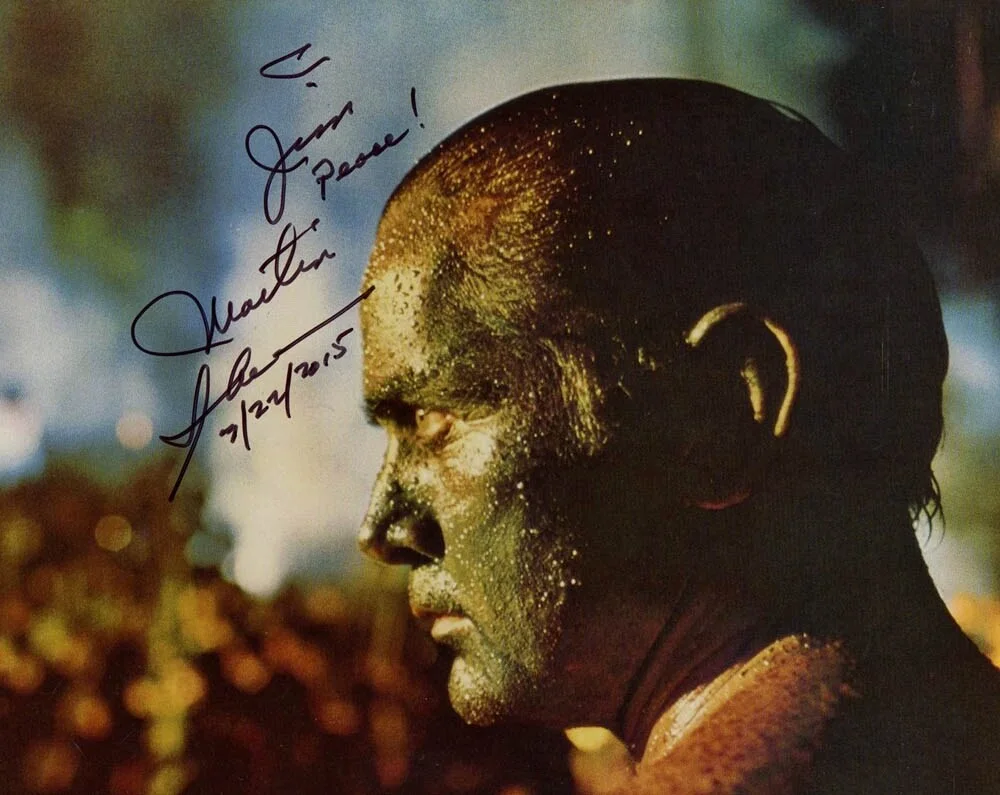 MARTIN SHEEN — Martin Sheen signed "APOCALYPSE NOW" 8x10 Photo b AUTO Captain Willard ACOA COA, изображение 4