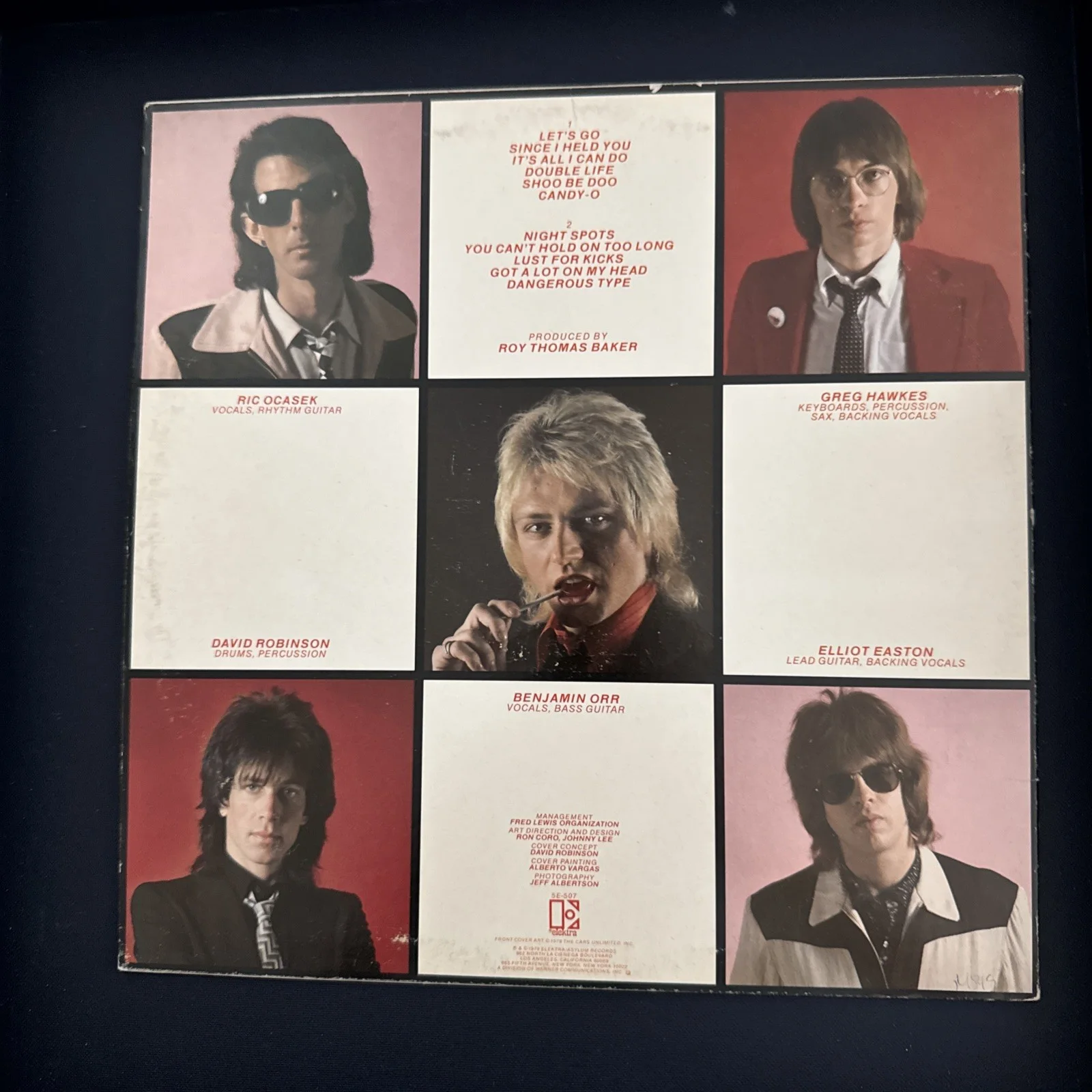 Autographed The Cars Candy O Album. Vargas Cover Ric Ocasek, Near Mint, изображение 2