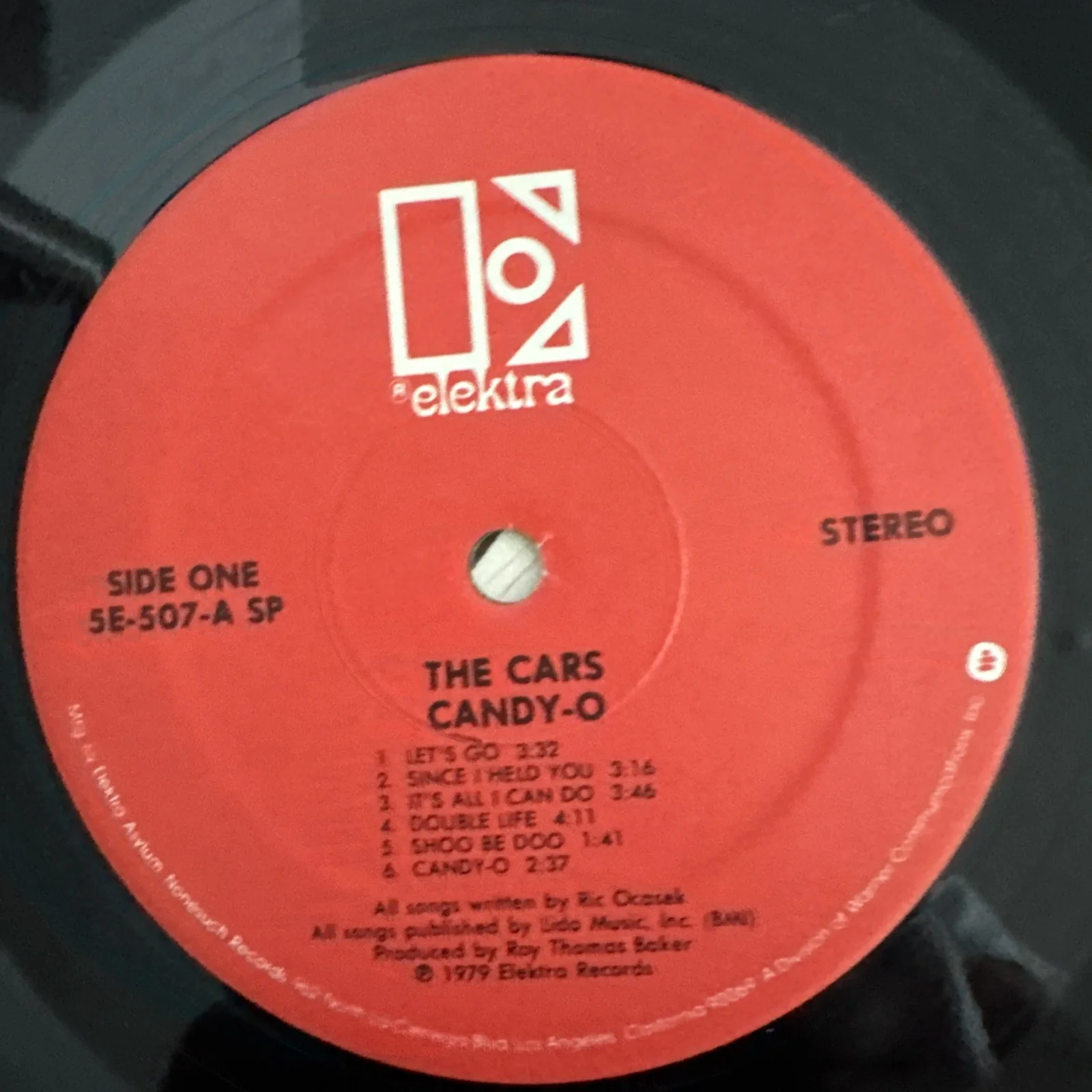 Autographed The Cars Candy O Album. Vargas Cover Ric Ocasek, Near Mint, изображение 3