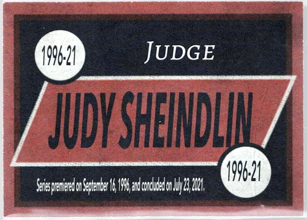 Judge Judy — Judge Judy Sheindlin Autographed Trading Card *Television Star* - 5, изображение 2