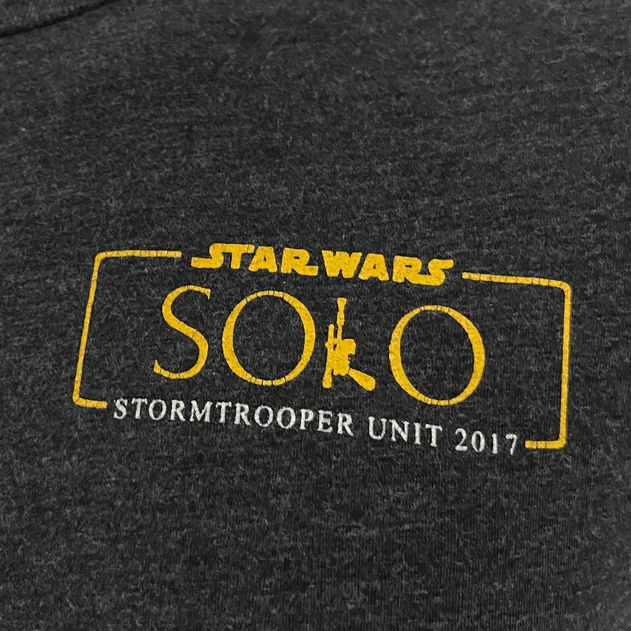 SOLO A STAR WARS STORY Cast & Crew T-Shirt M Stormtrooper Unit Movie Film Lucas, изображение 5