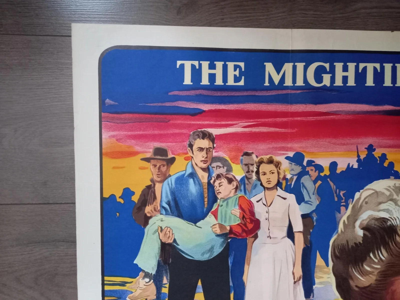 ROSEANNA McCOY 1949 BRITISH QUAD POSTER FARLEY GRANGER JOAN EVANS RAYMOND MASSEY, изображение 3