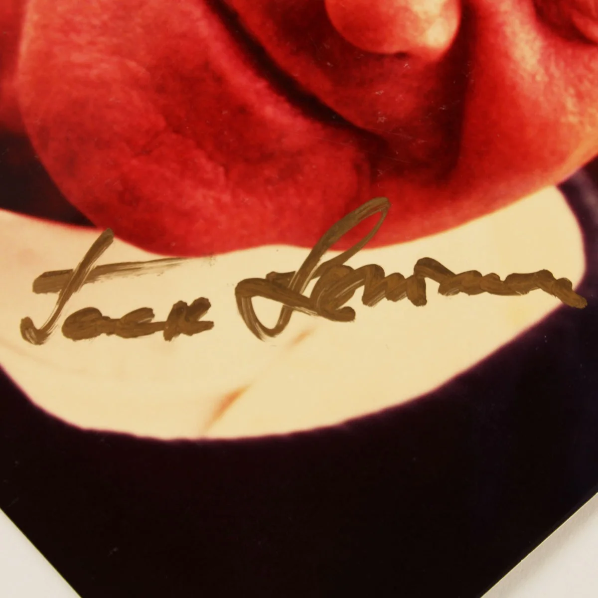JACK LEMMON SIGNED AUTOGRAPHED COLOR 8X10 PHOTO JSA COA, image 2