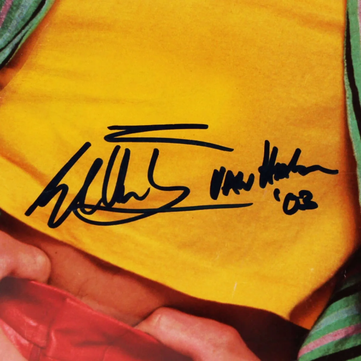 Eddie Van Halen Signed Poster - COA JSA, image 2