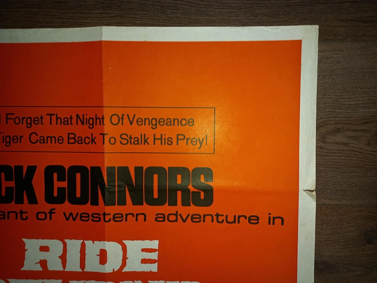 RIDE BEYOND VENGEANCE 1966 BRITISH QUAD POSTER CHUCK CONNORS GLORIA GRAHAME, изображение 4