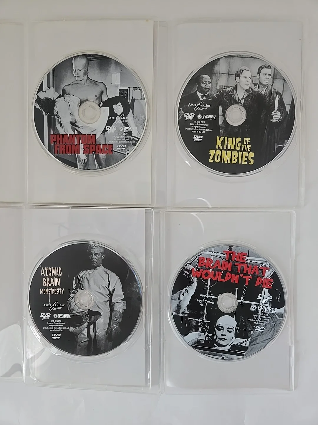 SCI-FI CLASSICS DVD BUNDLE 4 FILMS NO T-SHIRTS, image 3