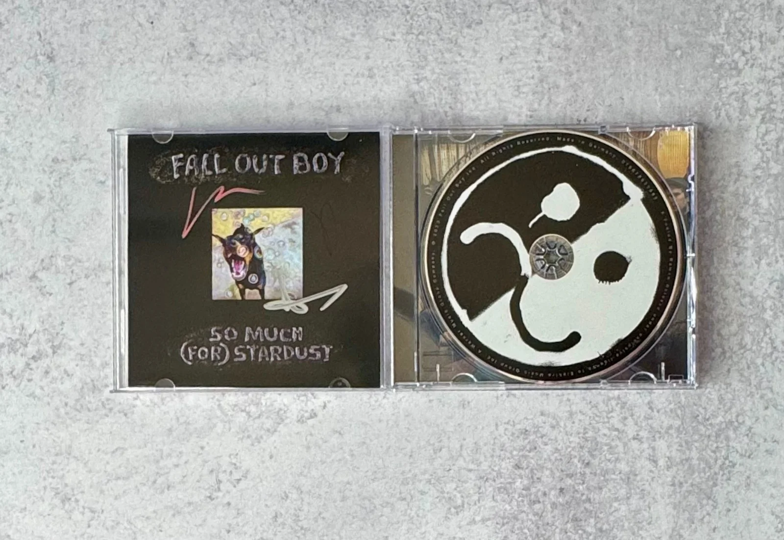 Fall Out Boy So Much (for) Stardust Box, CD, Autographed Insert, image 3