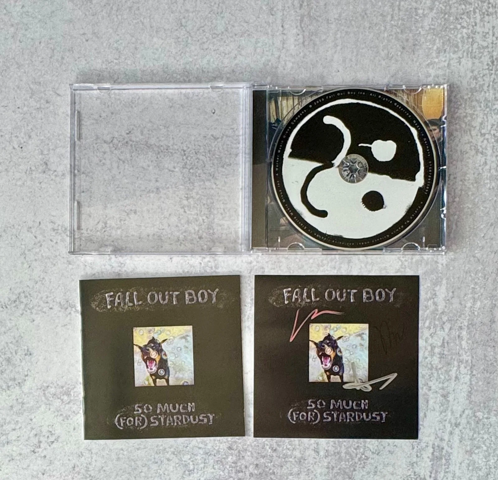 Fall Out Boy So Much (for) Stardust Box, CD, Autographed Insert, image 4