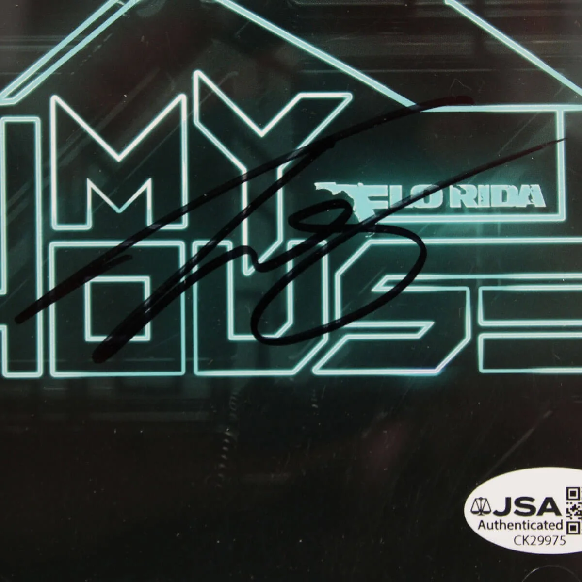 Flo Rida Signed CD My House - COA JSA, image 2