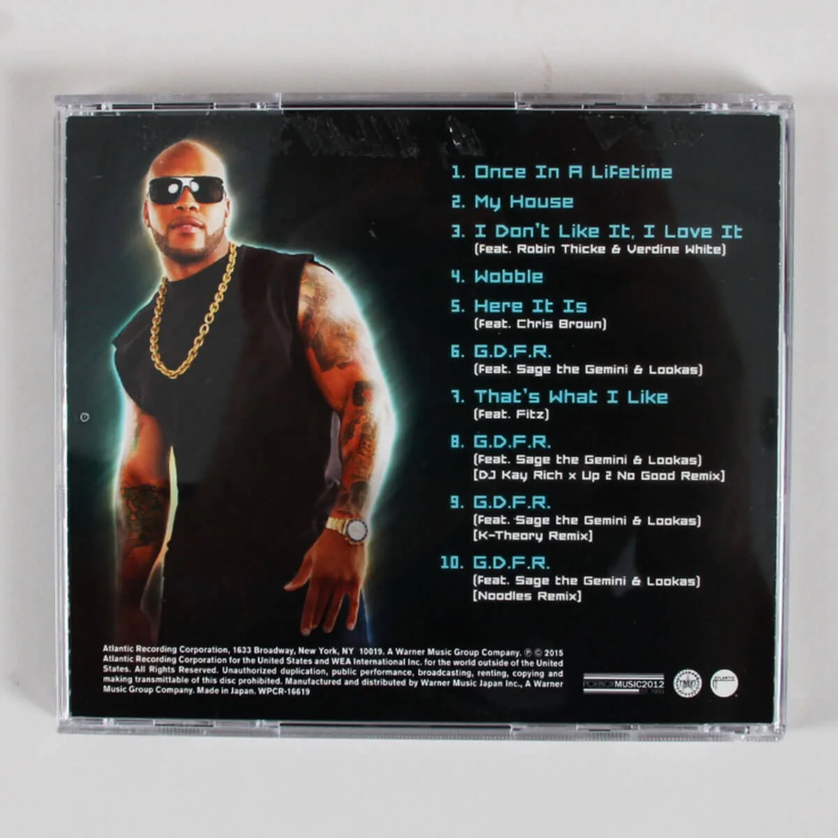 Flo Rida Signed CD My House - COA JSA, image 4