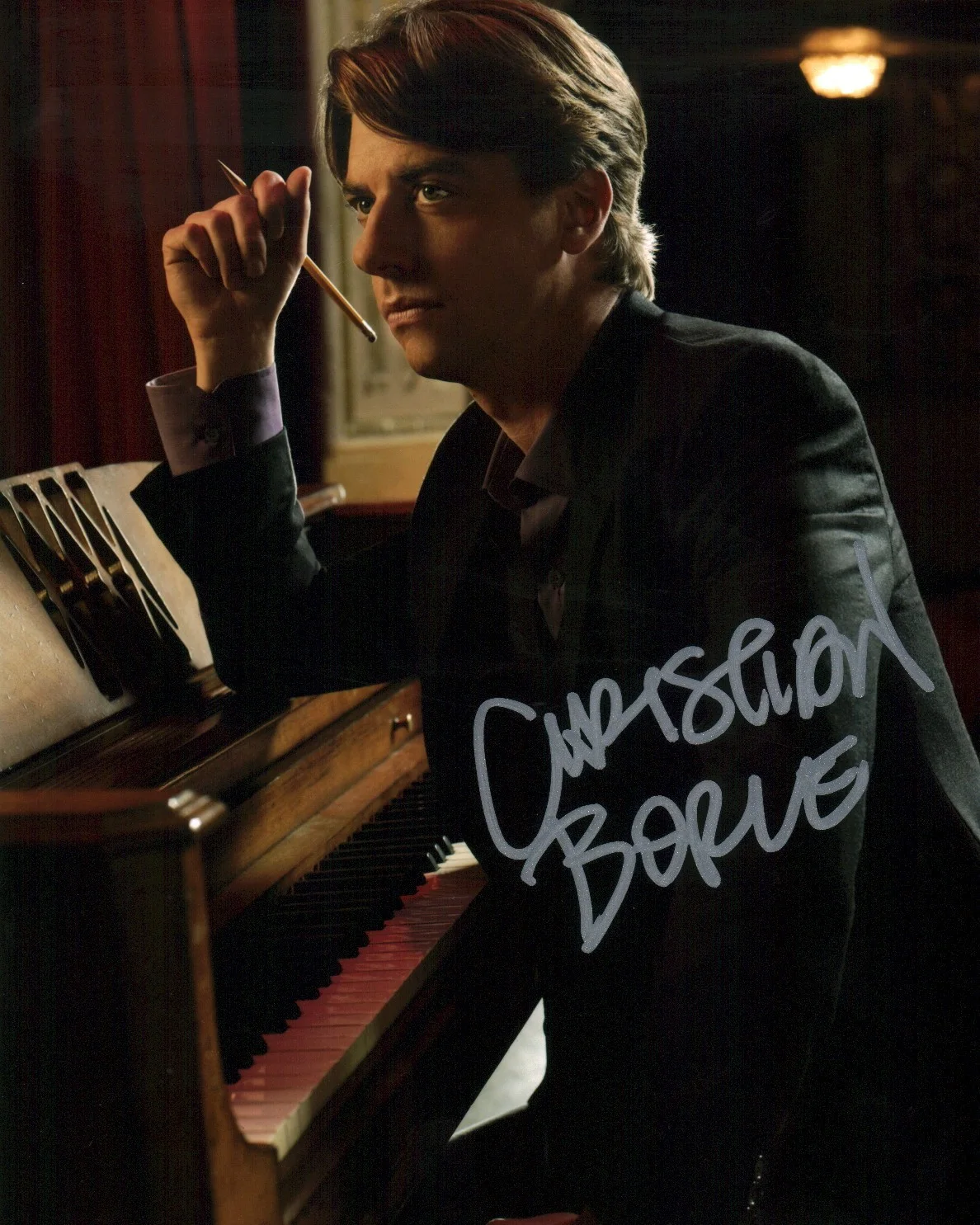 Christian Borle — Christian Borle SMASH 8x10 Signed Photo JSA Certified Autograph