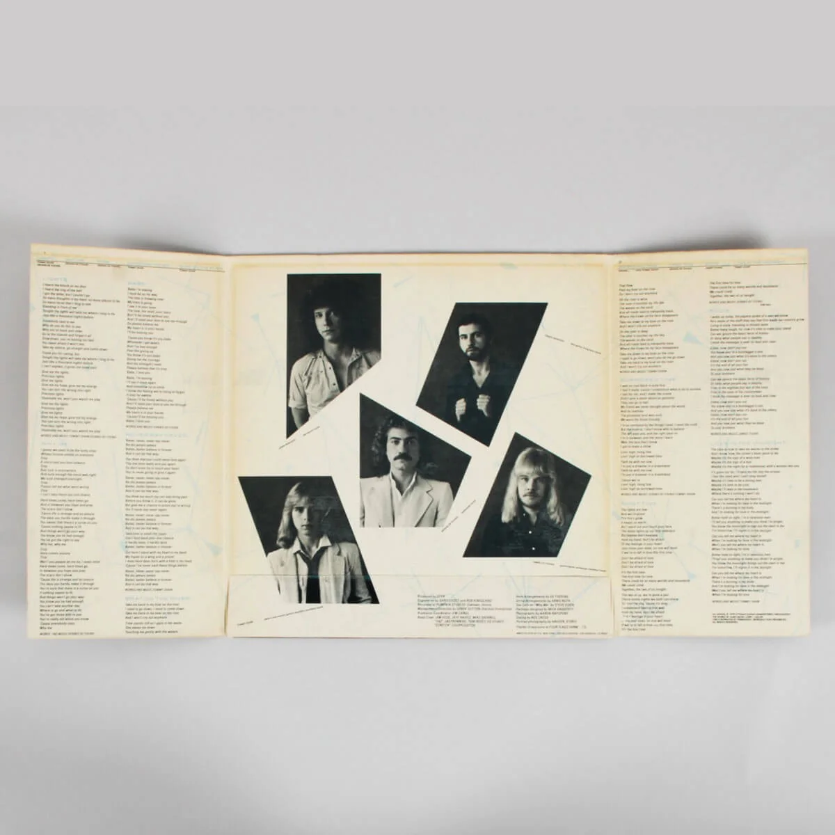 Dennis DeYoung Signed Record Album Styx Cornerstone - COA JSA, image 5