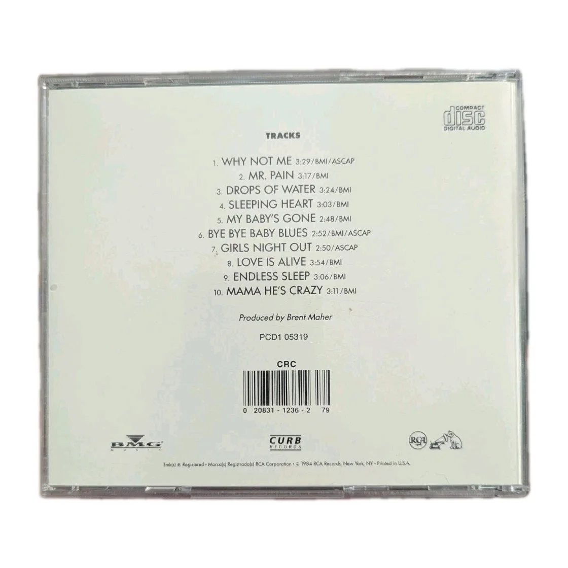 WHY NOT ME THE JUDDS CD, image 2