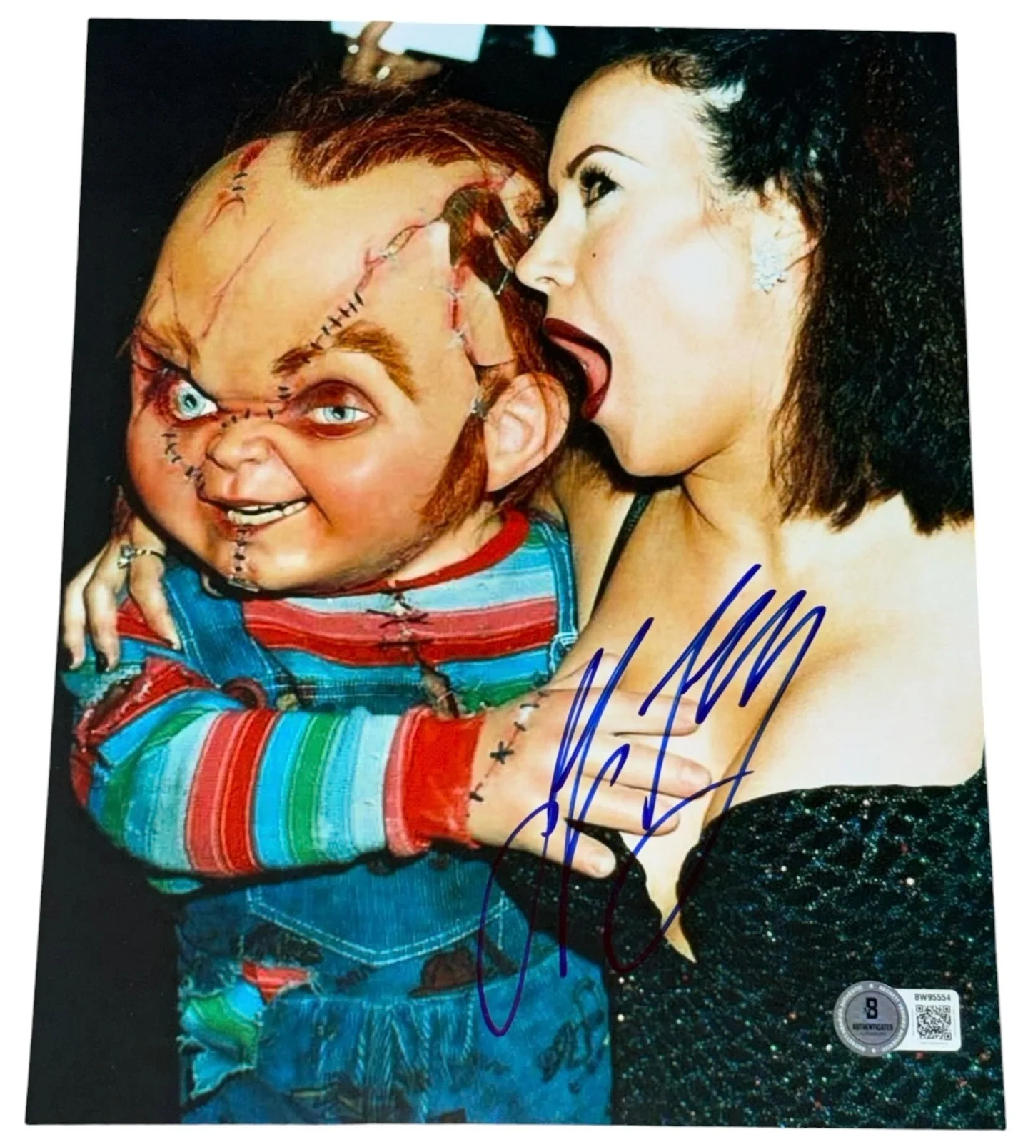 Jennifer Tilly — Jennifer Tilly Signed Autograph 8x10 Photo Bride of Chucky Authentic Beckett BAS