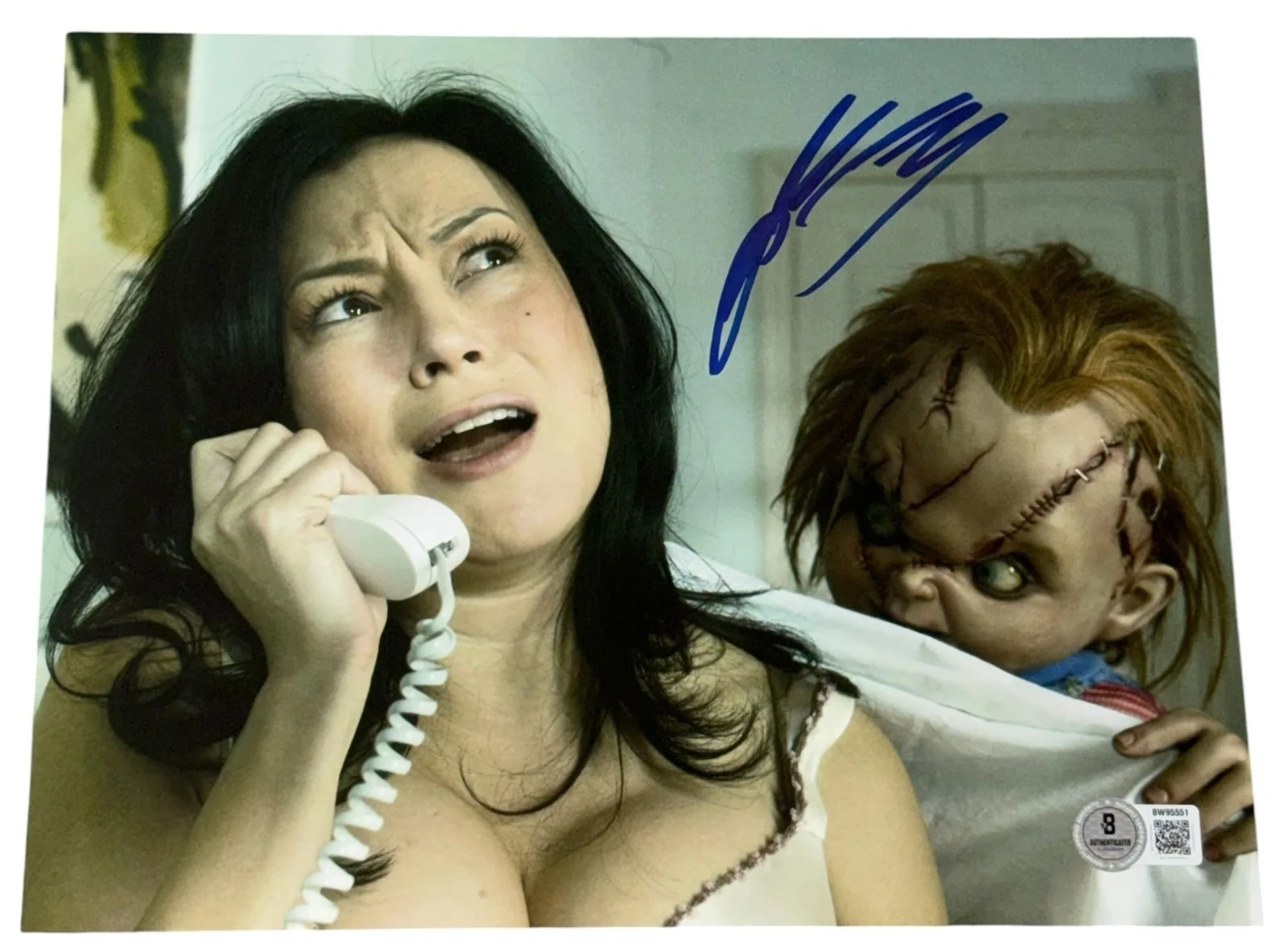 Jennifer Tilly — Jennifer Tilly Signed Autograph 8x10 Photo Bride of Chucky Authentic Beckett BAS