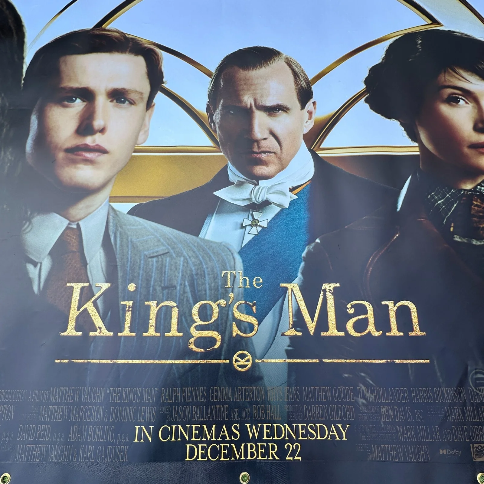 The Kingsman HUGE Movie Theatre Cinema Vinyl Banner Poster 9ft x 6ft RARE PROP, изображение 2