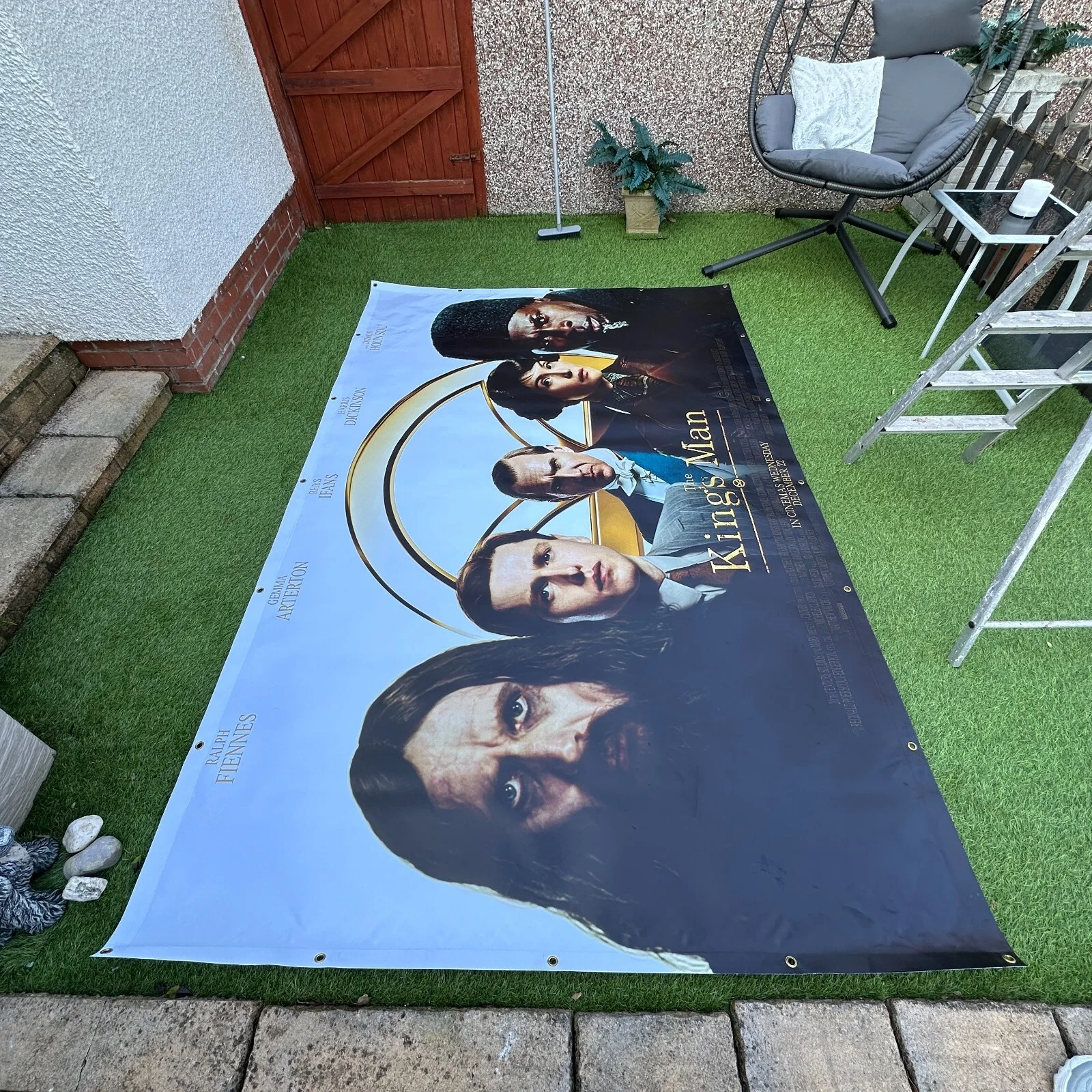 The Kingsman HUGE Movie Theatre Cinema Vinyl Banner Poster 9ft x 6ft RARE PROP, изображение 3